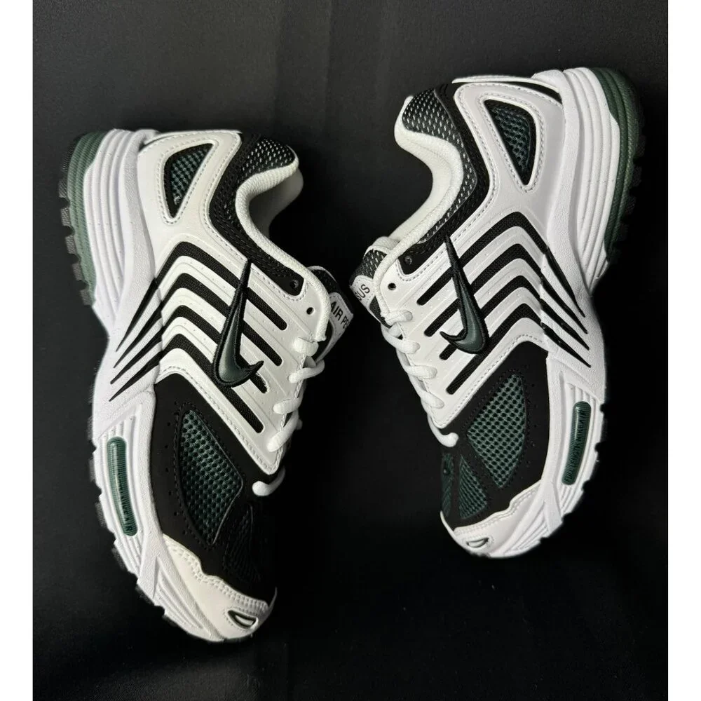 H105- SIZE 6 WOMENS NIKE AIR PEGASUS 2005 WHITE/VINTAGE GREEN-BLACK HQ5718 102 - Picture 2 of 10